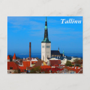 Cartão Postal Tallinn, Estônia