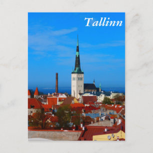 Cartão Postal Tallinn, Estônia