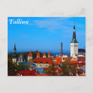 Cartão Postal Tallinn, Estônia