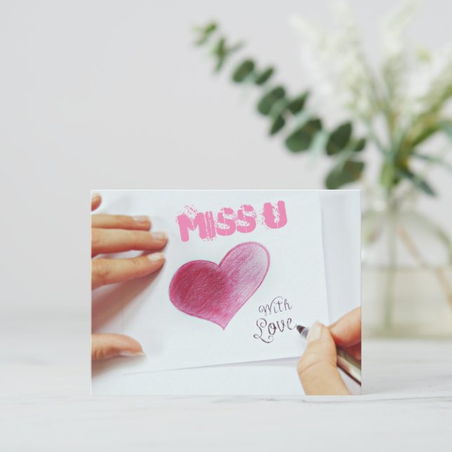 Cartão Postal, Tamanho: Cartão Postal Padrão, Pape (Em pé/Frente)