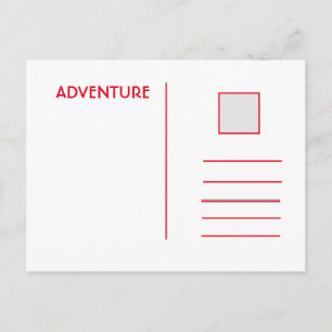 Cartão Postal, Tamanho: Cartão Postal Padrão, Pape