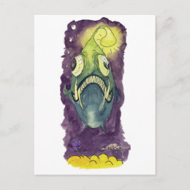 Cartão Postal Tamboril branco