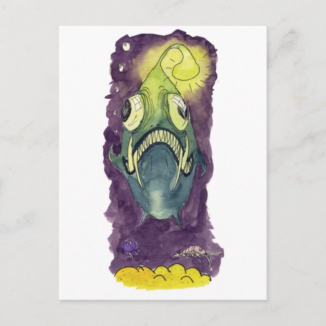 Cartão Postal Tamboril branco (Frente)