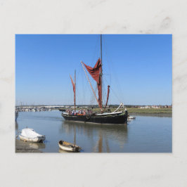 Cartão Postal Tâmisa Barge