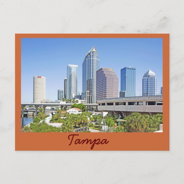 Cartão Postal Tampa, A Próxima Maior Cidade da América (Frente)