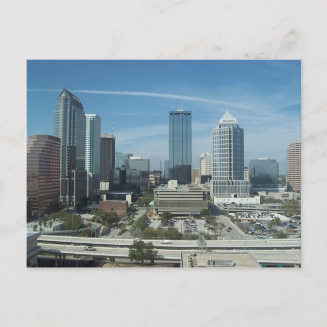 Cartão Postal Tampa, Cartão-postal da Flórida (Frente)