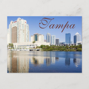 Cartão Postal Tampa, Flórida, E.U.A.