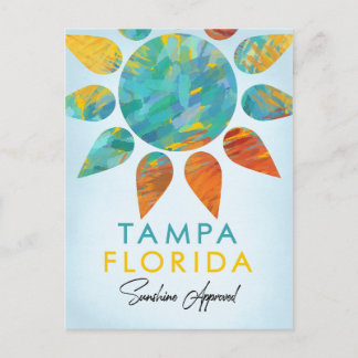 Cartão Postal Tampa Florida Sunshine Viagem