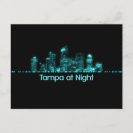 Cartão Postal Tampa Skyline