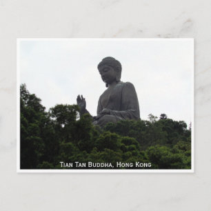 Cartão Postal tan buddha