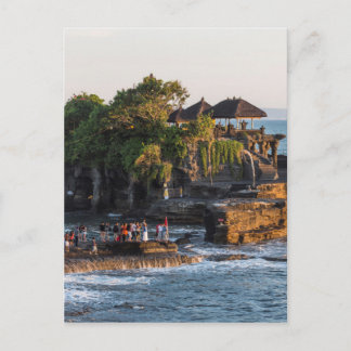 Cartão Postal Tanah-Lote Bali Indonésia