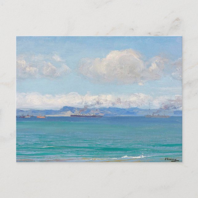 Cartão Postal Tangier Bay | Sir John Lavery (Frente)