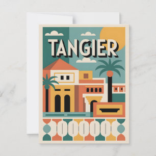 Cartão Postal Tangier Vintage