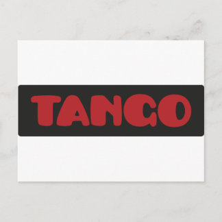 Cartão Postal Tango
