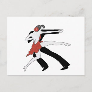 Cartão Postal Tango/Dance Comigo