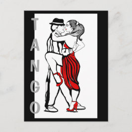 Cartão Postal Tango Dancers