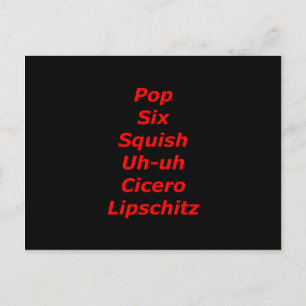 Cartão Postal Tango do bloco celular