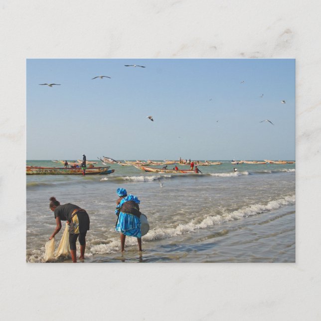 Cartão Postal Tanji, Gâmbia (Frente)