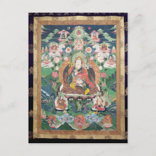 Cartão Postal Tanka de Padmasambhava, c.749 AD