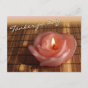 Cartão postal Tänker på Dig CC0491