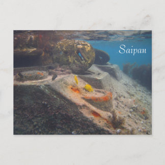 Cartão Postal Tanque de peixe, Saipan
