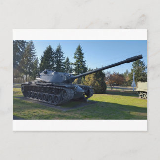 Cartão Postal Tanque M48 Patton Veículo Militar Histórico