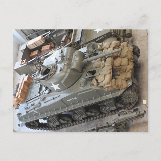 Cartão Postal Tanques WII (Frente)