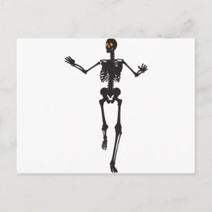 Cartão Postal Tanzen-Skelett