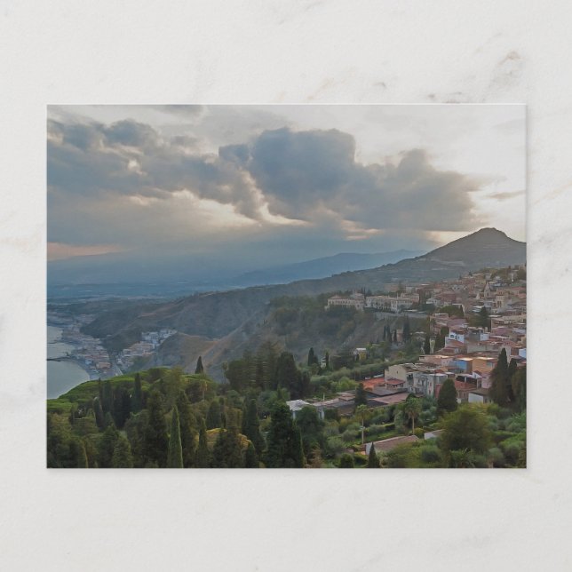 Cartão Postal Taormina. 9. (Frente)