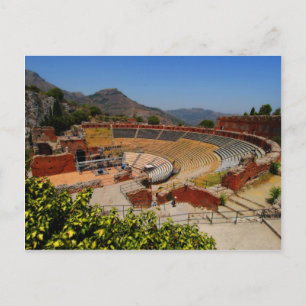 Cartão Postal Taormina amphitheater 1