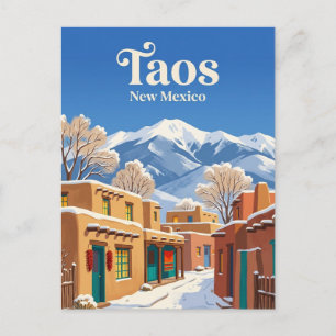 Cartão Postal Taos Novo México, EUA