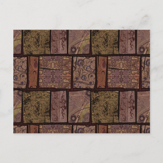Cartão Postal Tapetes árabes (Frente)