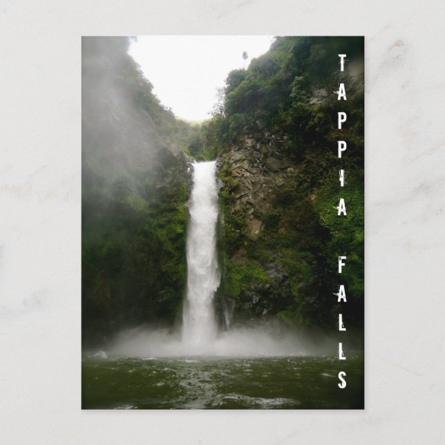 Cartão Postal Tappia Falls (Frente)