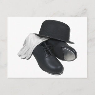 Cartão Postal TapShoesBowlerLuvas012511