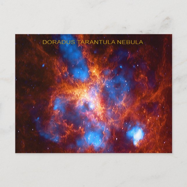Cartão Postal Tarantula Nebula (Frente)