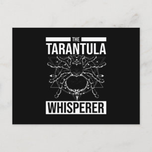 Cartão Postal Tarantula Whisperer Spider Tarantula