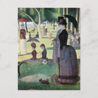 Tarde de Domingo na Ilha La Grande Jatte de Seurat