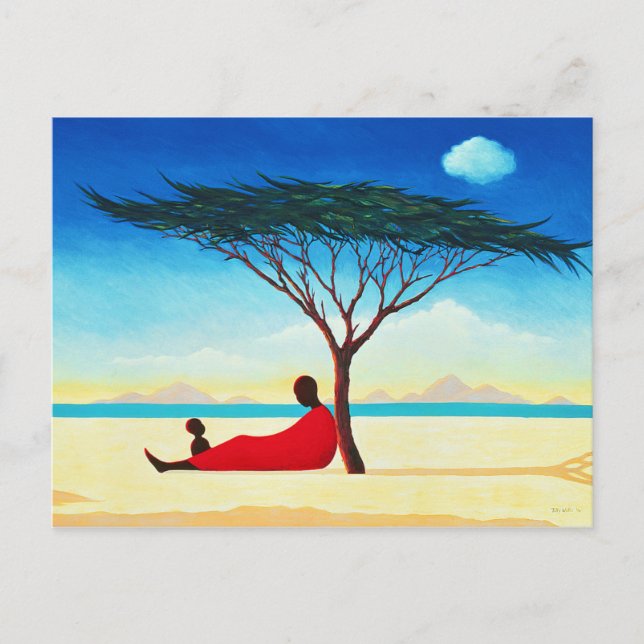 Cartão Postal Tarde de Turkana 1994 (Frente)