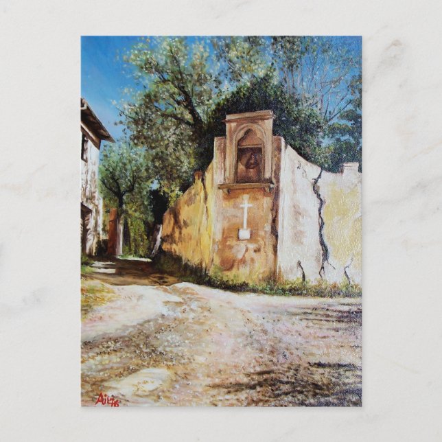 Cartão Postal TARDE, RIMAGGIO / Toscana (Frente)