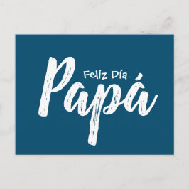 Cartão Postal Tarjeta postal - Feliz Día Papá