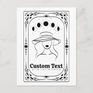 Cartão Postal Tarot Astrologia Feminista Caprichosa Zodíaco Pers