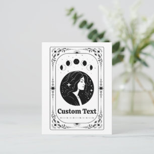 Cartão Postal Tarot Astrologia Mágica Caprichosa Personalizada S