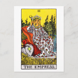 Cartão Postal tarot-imperatriz