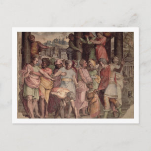 Cartão Postal Tarquinius, fundador do Templo de Júpitê