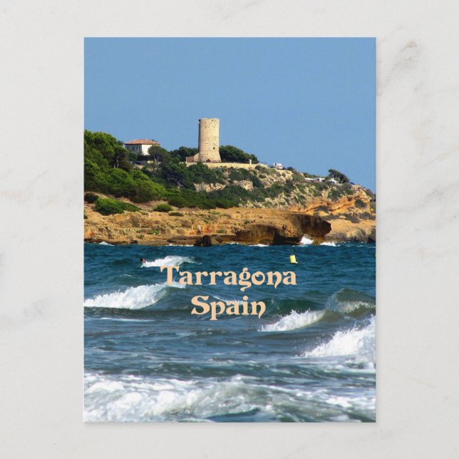 Cartão Postal Tarragona, Espanha (Frente)