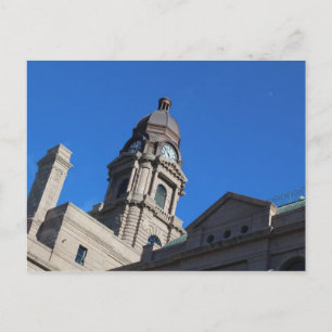 Cartão Postal Tarrant County Courthouse em Fort Worth Texas
