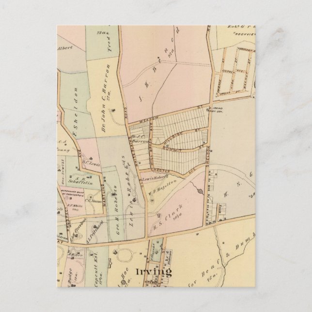 Cartão Postal Tarrytown, Nova Iorque (Frente)