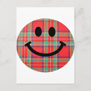 Cartão Postal Tartan Scottish