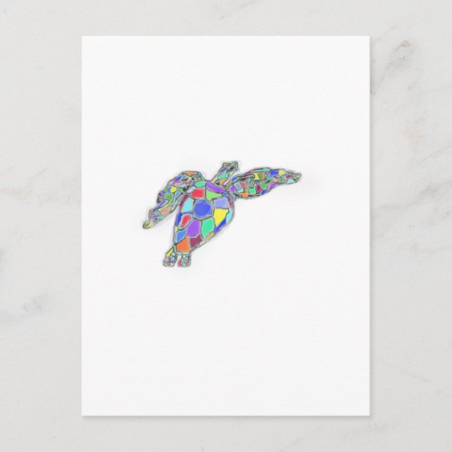 Cartão Postal tartaruga (Frente)