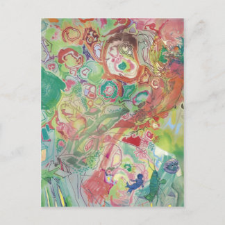 Cartão Postal Tartaruga e Amigos em Viagem***